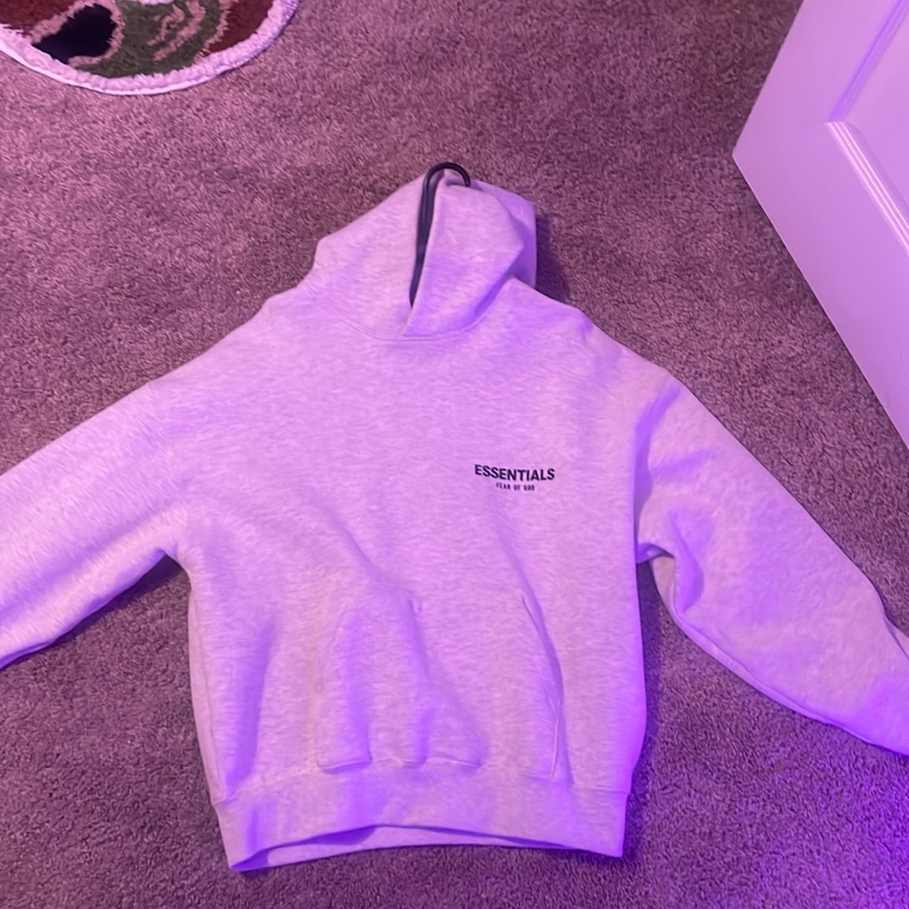essentials hoodie size xs never worn